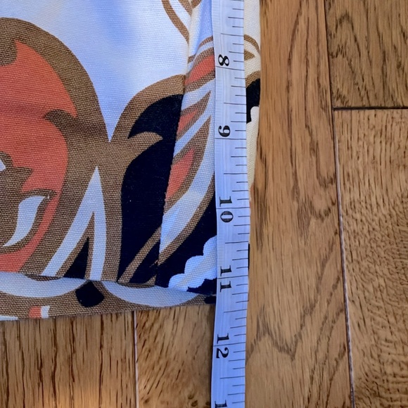 J. Crew City Fit Paisley Print Women's Shorts Multicolor Size 12 - Picture 7 of 7